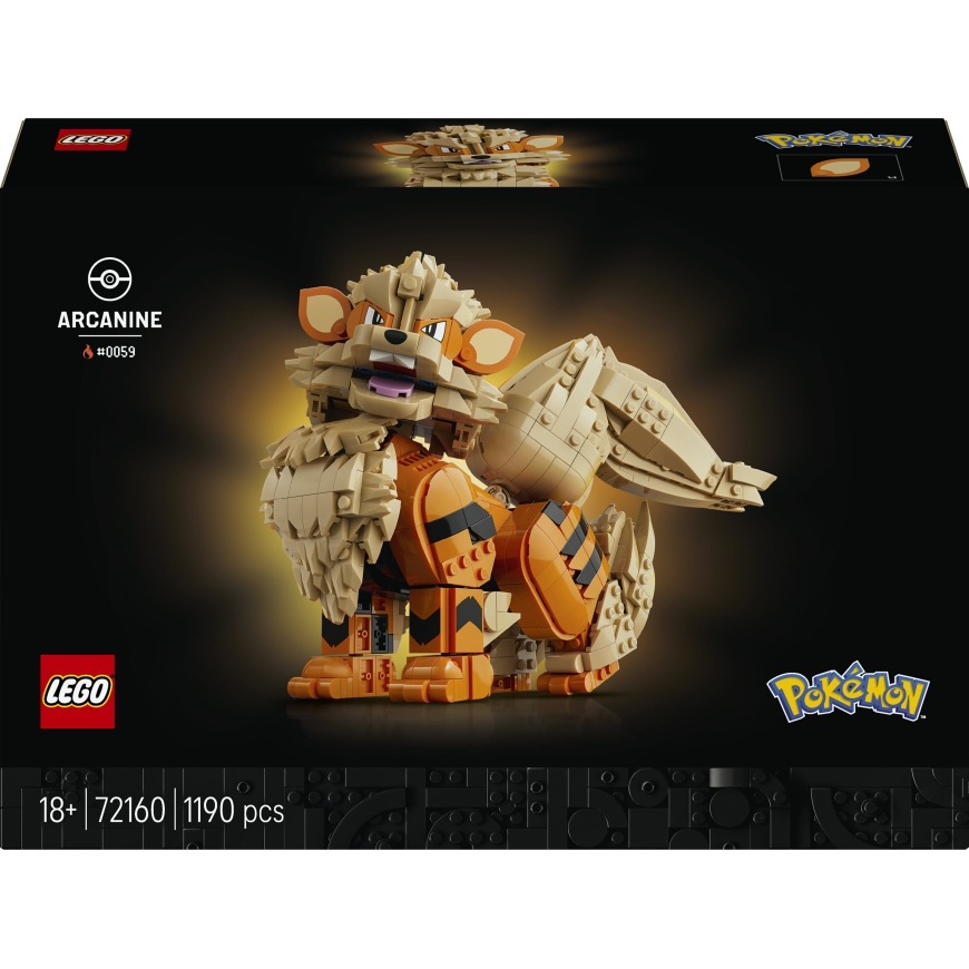 LEGO Pokémon 72160 Arcanine