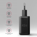 Axagon ACU-PQ45 PD3.0 & QC4+ 2xOUTPUTS wall charger 45W