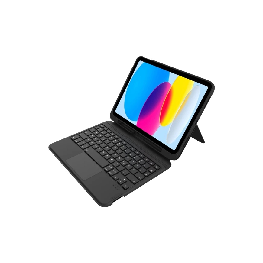 Geckocovers Bluetooth-näppäimistön kotelo Cactus Leather iPad 2025 (11. sukupolvi) / iPad 2022 (10. sukupolvi), QWERTZ (DE) aset