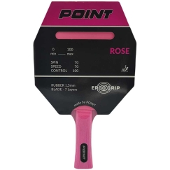 Point pink table tennis racket