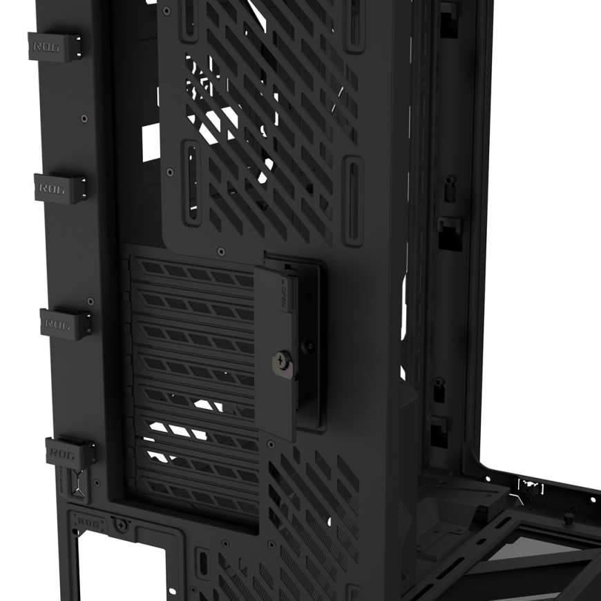 ASUS ROG CRONOX GR801 CURVE TG ARGB BLACK Midi Tower – 3