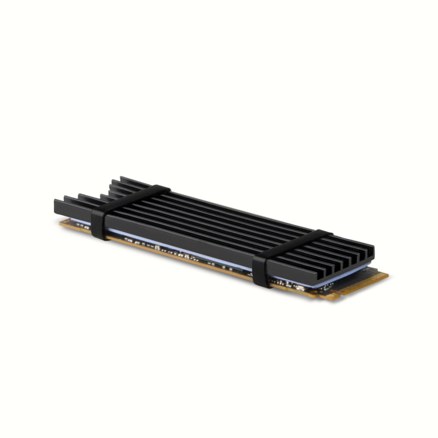 Axagon CLR-M2L3 Tietokoneen jäähdytysjärjestelmä M.2 NVMe SSD, SSD-asema Jäähdytyslevy/jäähdytin Mus
