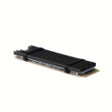 Axagon CLR-M2L3 Tietokoneen jäähdytysjärjestelmä M.2 NVMe SSD, SSD-asema Jäähdytyslevy/jäähdytin Mus Axagon CLR-M2L3 Tietokoneen jäähdytysjärjestelmä M.2 NVMe SSD, SSD-asema Jäähdytyslevy/jäähdytin Mus