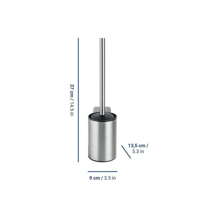 Wall-mounted silicone toilet brush PORTO, WENKO