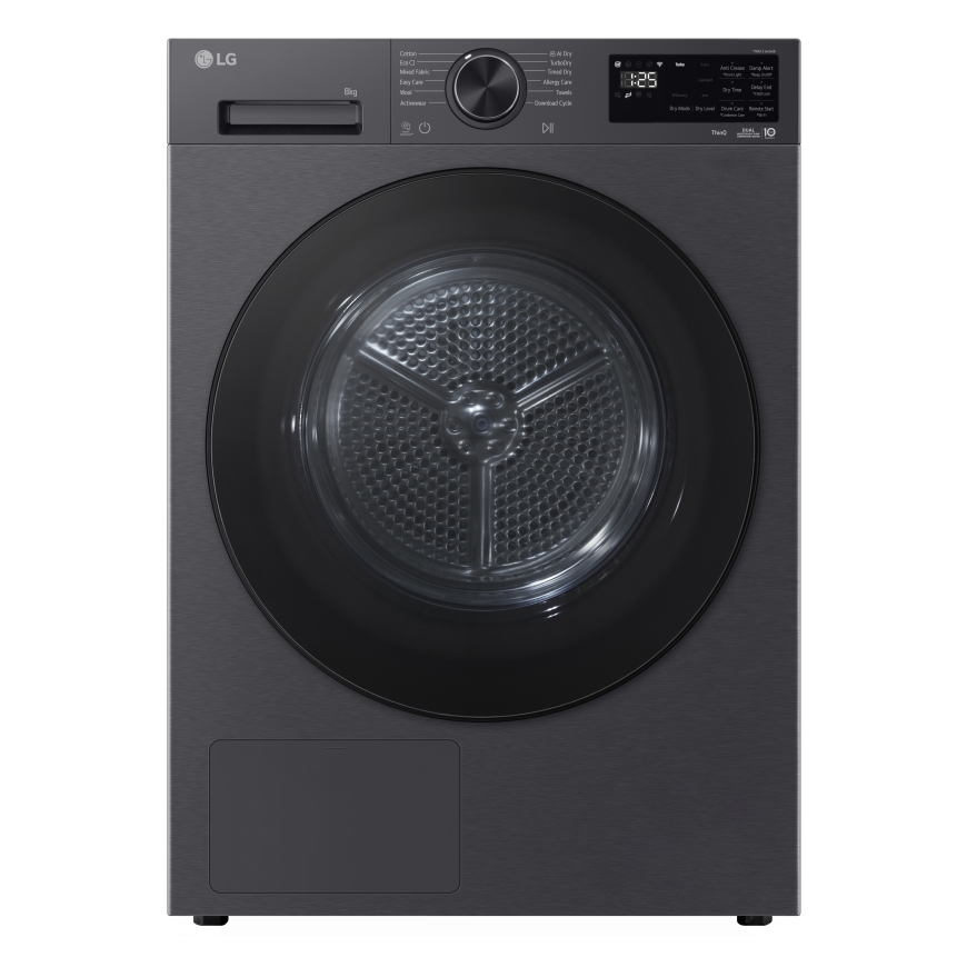 LG RHX5008TBB dryer, black