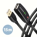 Axagon ADR-215 USB 2.0 A-M - A-F active extension/repeater cable 15m