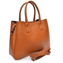 Anna Luchini Naiste nahk käekott AL117 konjaki värvi Anna Luchini Naiste nahk käekott AL117 konjaki värvi