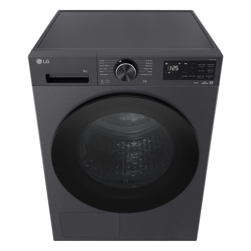 LG RHX5008TBB dryer, black – 3