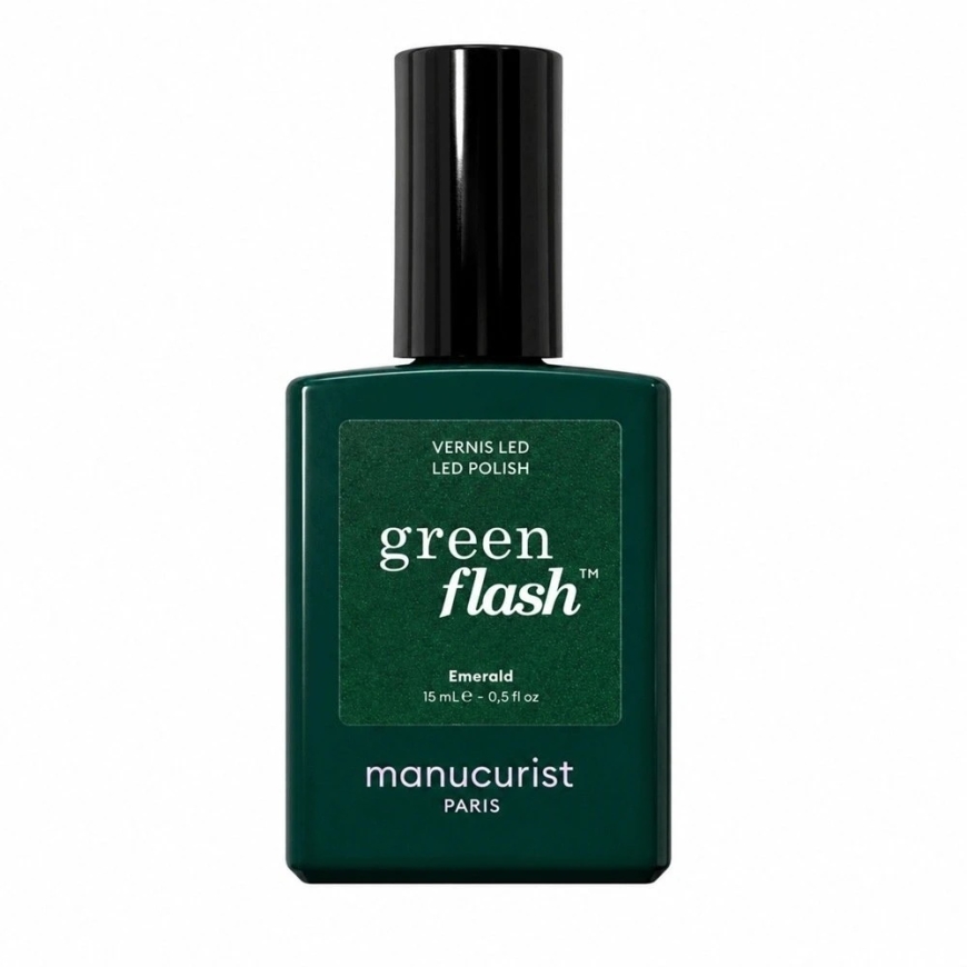Manucurist Zaļš Flash Nagu laka Smaragd 15ml – 2