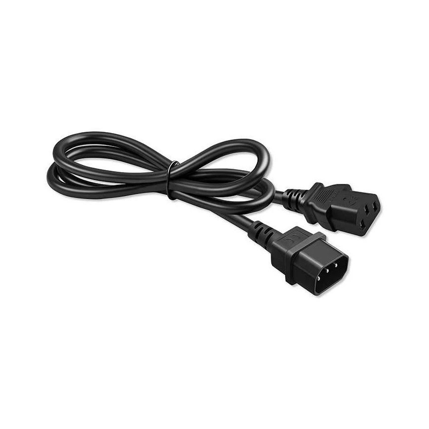 Qoltec Power Cable IEC C13-C14 3x0.75mm² 2m – 2