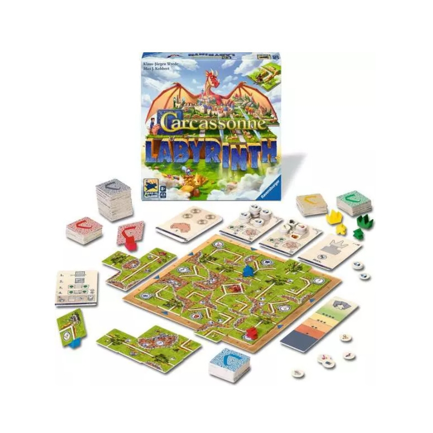 Ravensburger Carcassonne Labyrinth (ENG) настольная игра – 3