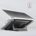 Axagon STND-L подставка для ноутбука Notebook & tablet stand Серый 43,9 cm (17.3")