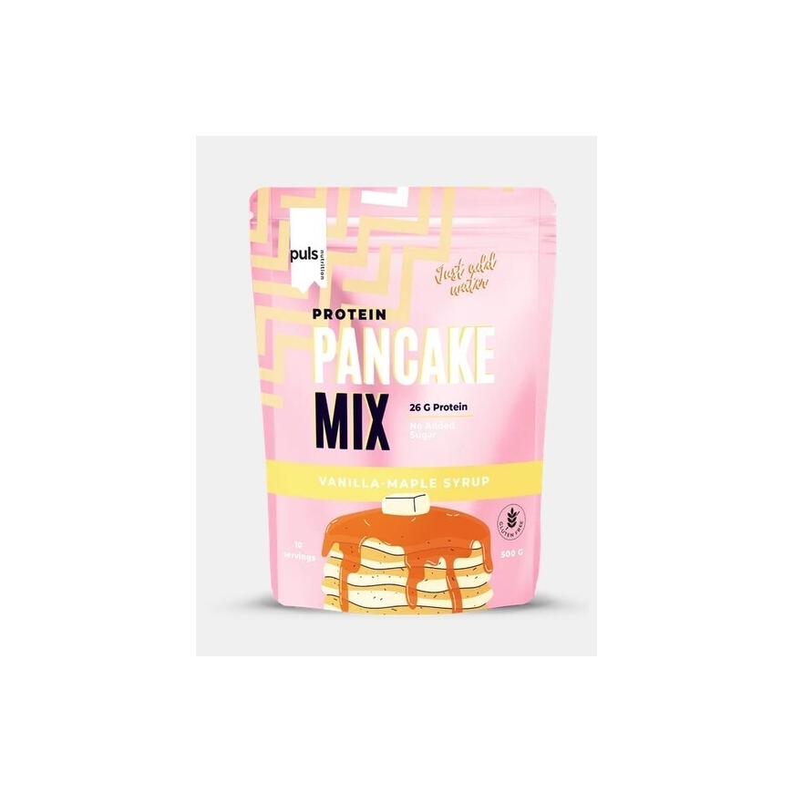 Puls Nutritioni valgu pannkukate, vanillia-kohupiimasiirup, 500 g