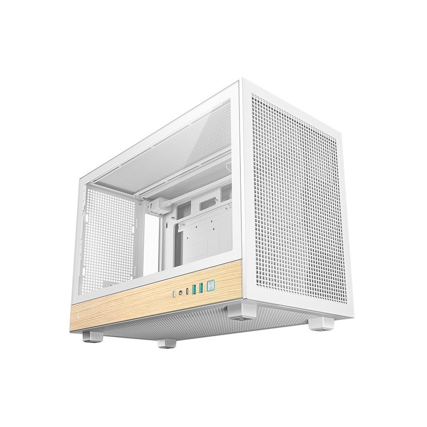 DeepCool CH260 WOOD case, white