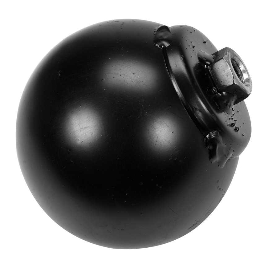 Vorel Toya Sa Puola Savuhattu Pallo | Teräs | 1,8kg | Sisäinen Kierre M12 (73026)
