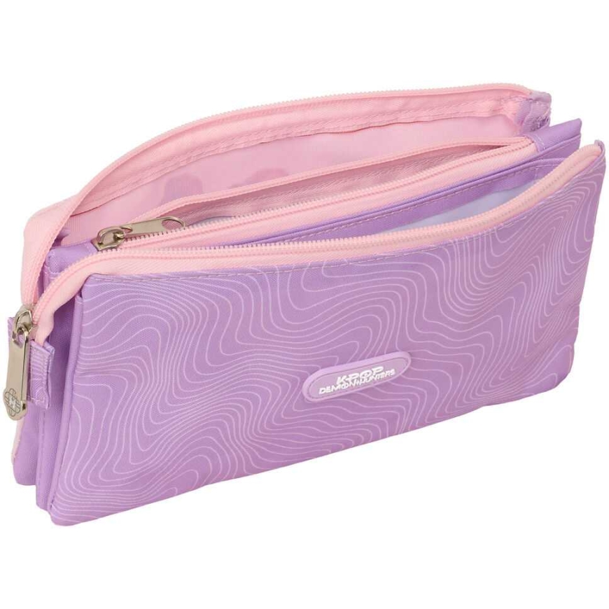 Safta Demon Hunters Kpop Iconic triple pencil case – 4