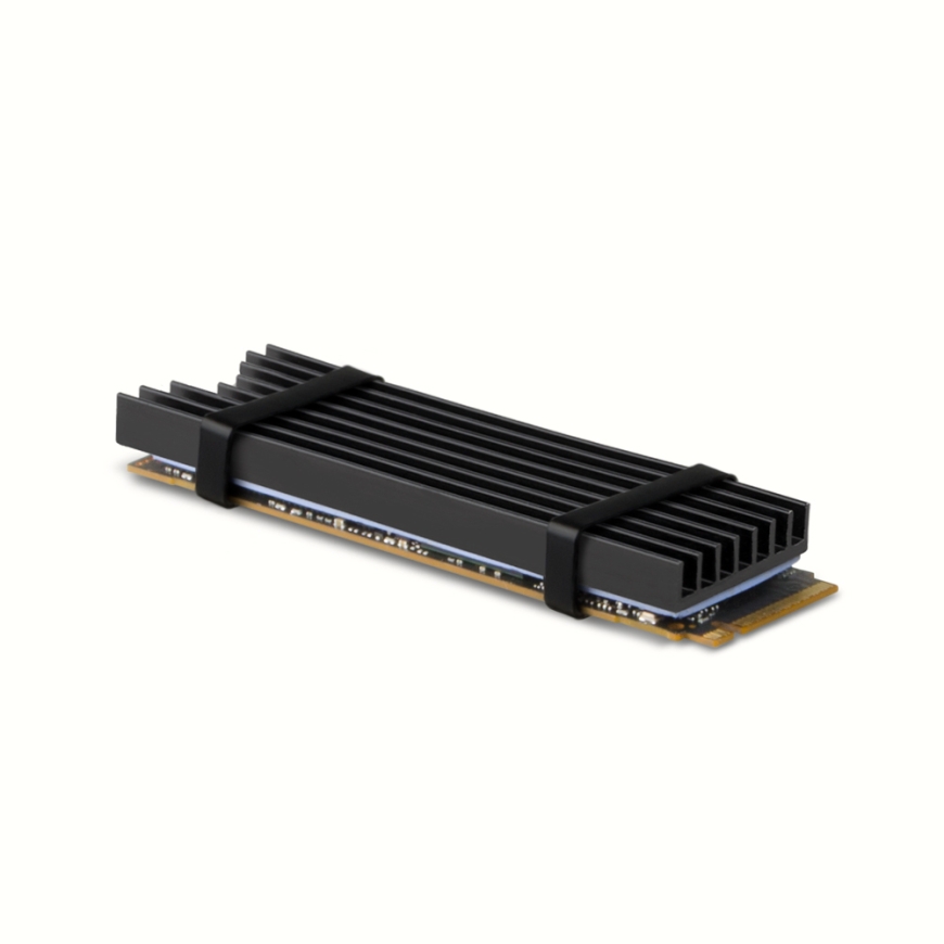Axagon CLR-M2L6 система охлаждения компьютера M.2 NVMe SSD, Твердотельный накопитель Heatsink/Radiat