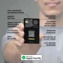 Rolling Square AirCard Pro BT Tracker Apple'i jaoks Must (ACP01R)