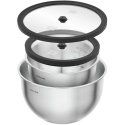 ZWILLING FRESH & SAVE 2 teräksisen kulhon setti kansilla - hopea ZWILLING FRESH & SAVE 2 teräksisen kulhon setti kansilla - hopea