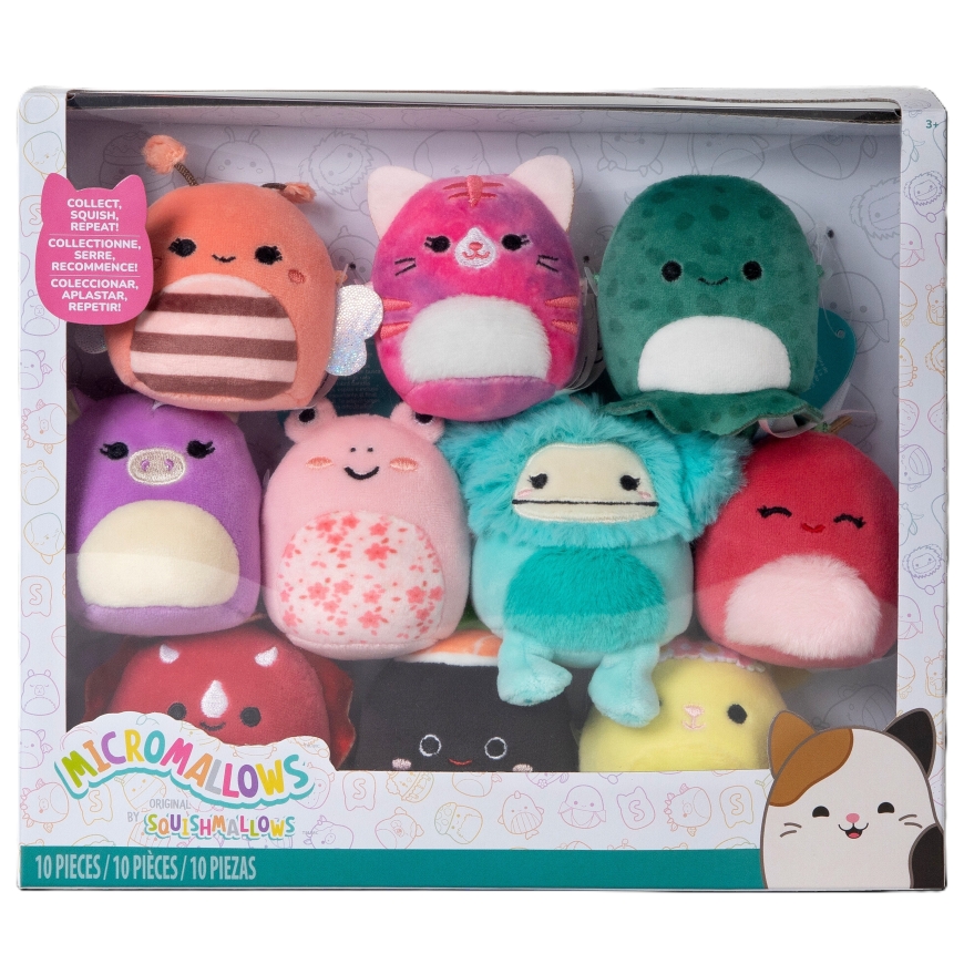 Squishmallows Micromallows упаковка из 10 штук