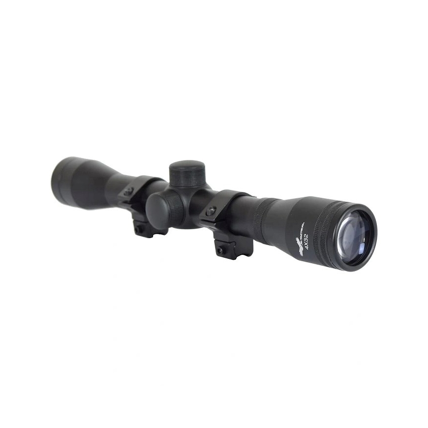 JS-Tactical 4×32 šautuvočio taikiklis su tvirtinimu 11 mm bėgiui – 4