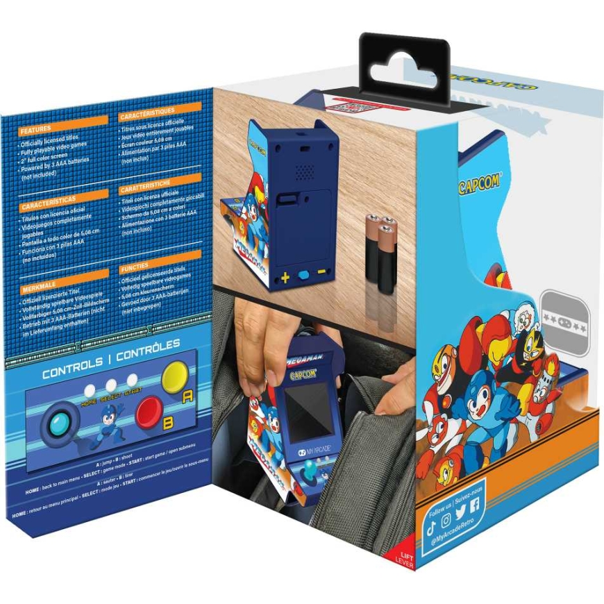 My Arcade Pico Player Megaman 3.7" 6 mängu – 5