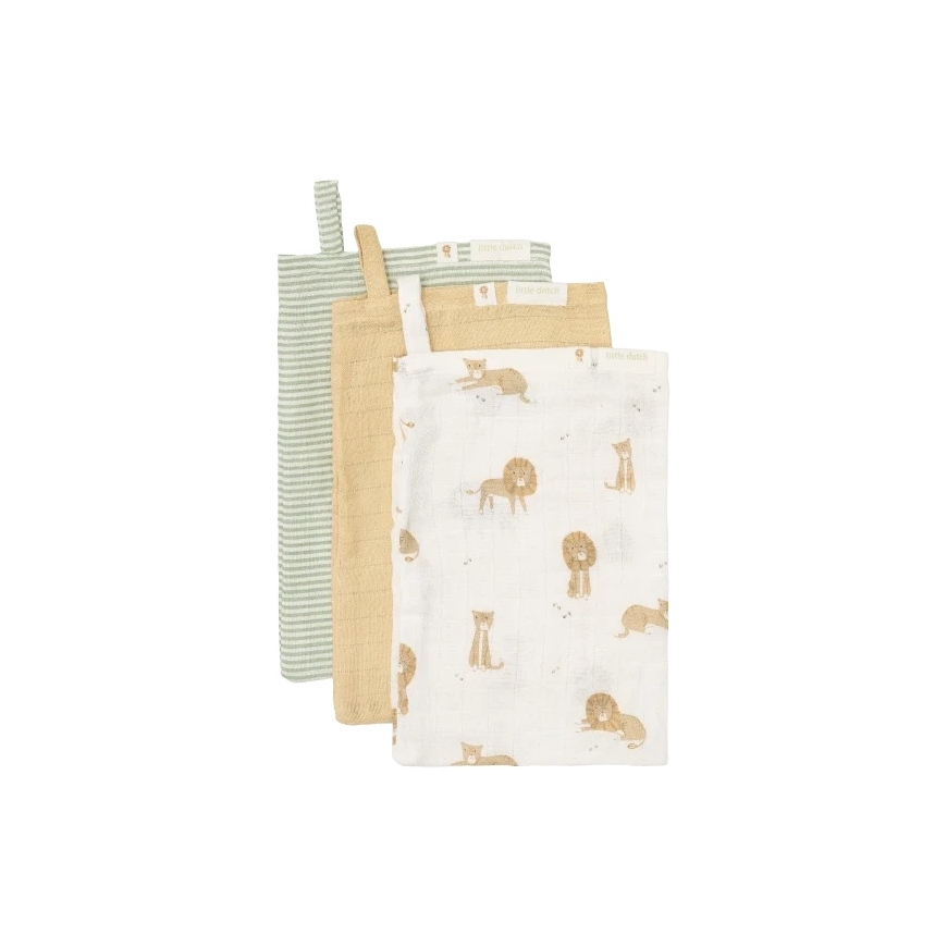 Little Dutch Pesulappusetti `Safari Leo´