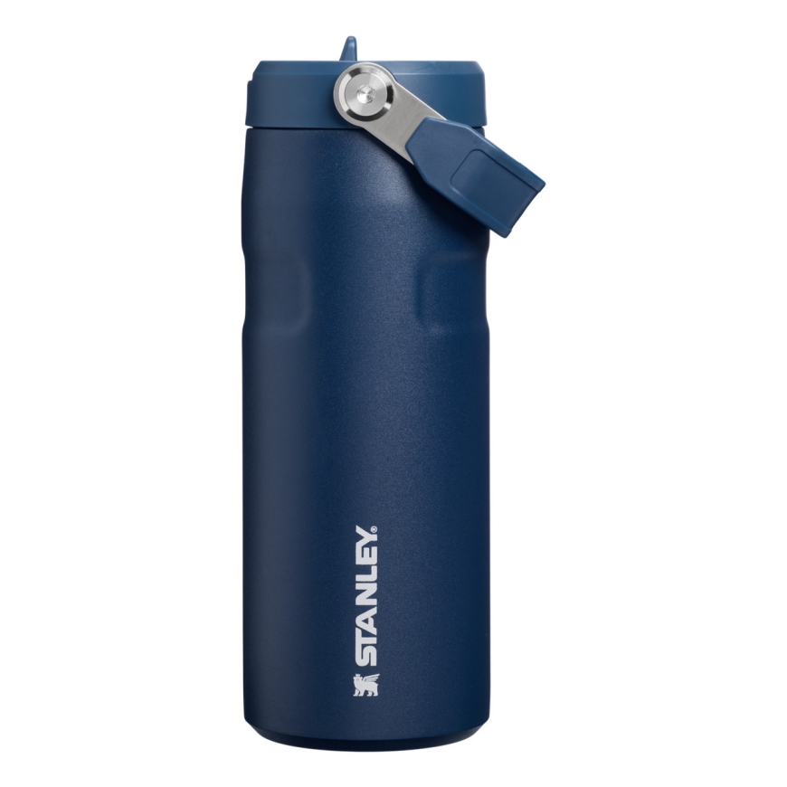 Stanley IceFlow™ Flip Straw 2.0 water bottle, 470 ml, dark blue