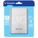 Verbatim Store 'n' Go väline kõvaketas 1 TB 2.5" Micro-USB B 3.2 Gen 1 (3.1 Gen 1) Hõbe Verbatim Store 'n' Go väline kõvaketas 1 TB 2.5" Micro-USB B 3.2 Gen 1 (3.1 Gen 1) Hõbe