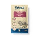 NATURAL Beef with turkey - wet cat food - 85g NATURAL Beef with turkey - wet cat food - 85g