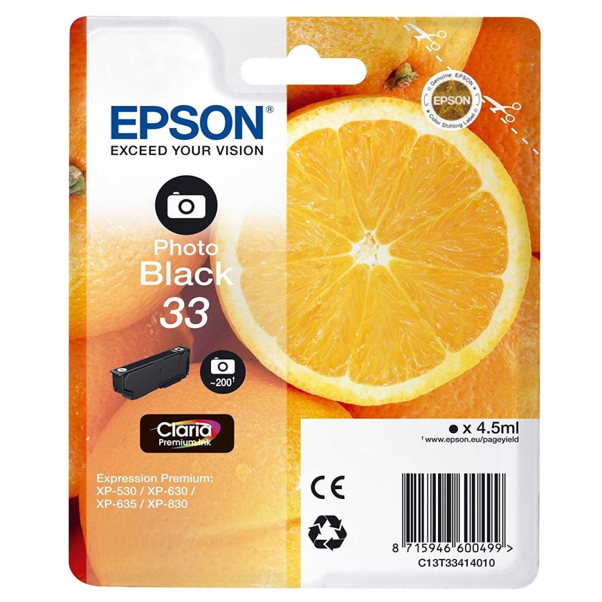 Epson C13T33414012 musta