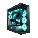 ARCTIC Xtender VG Black (Clear Glass) Must, Läbipaistev ARCTIC Xtender VG Black (Clear Glass) Must, Läbipaistev