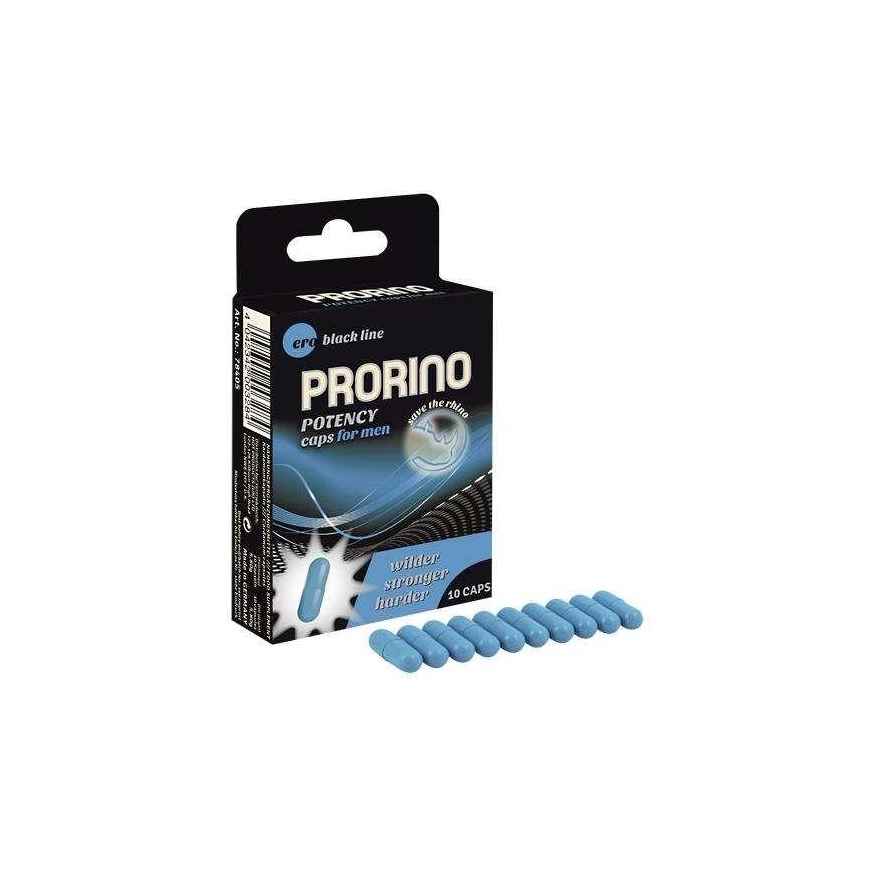 HOT Prorino Potency uztura bagātinātājs vīriešiem (10 kaps.) – 2