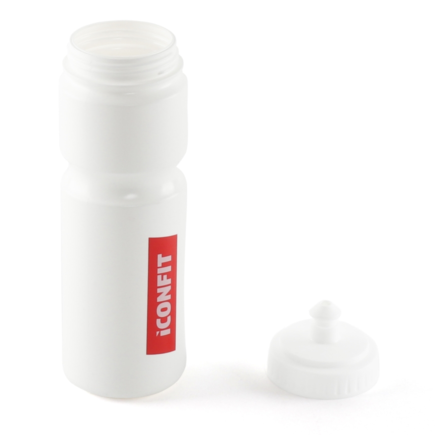 ICONFIT Shaker Bike Bottle drink bottle, 750 ml, white