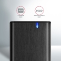 Axagon EEM2-SB2 External USB-C 3.2 Gen 2 metal box for M.2 NVMe & SATA SSD disks. Screwless