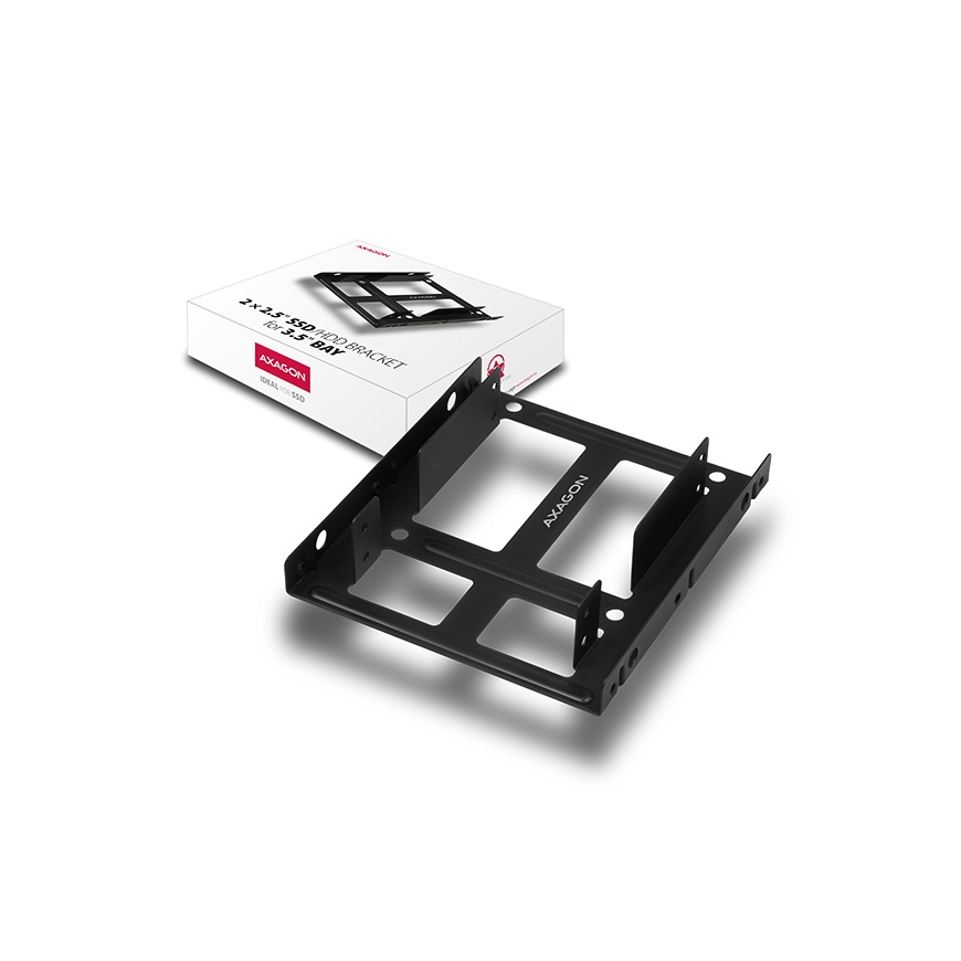 Axagon RHD-225 paigalduskomplekt Must Metall – 3