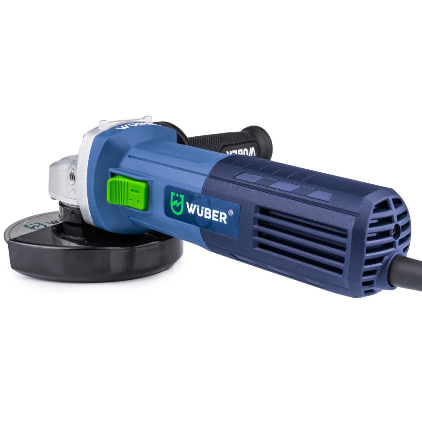 Kampinė šlifuoklė 125 mm 850 W + 10 diskų W27477 WUBER – 5