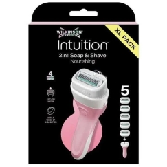 Wilkinson Sword „Wilkinson Intuition“ raseja, 4 teraga ja 5 kassettiga