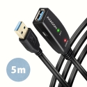 Axagon ADR-305 USB 3.2 Gen 1 A-M - A-F active extension/repeater cable 5m - Kabel - Digital/Daten US