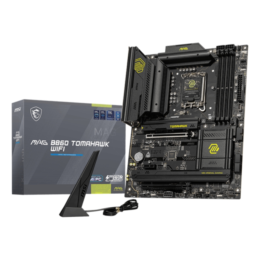 MSI MAG B860 TOMAHAWK WIFI pagrindinė plokštė Intel B860 LGA 1851 (Socket V1) ATX – 5