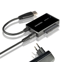 Axagon ADSA-FP3 USB 3.0 - SATA 6G adapter for connecting all SATA disks and drives.