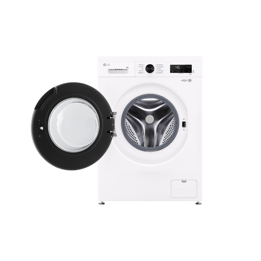 LG F4WB308Y skalbimo mašina Pakraunama per priekį 8 kg 1350 RPM Balta – 2