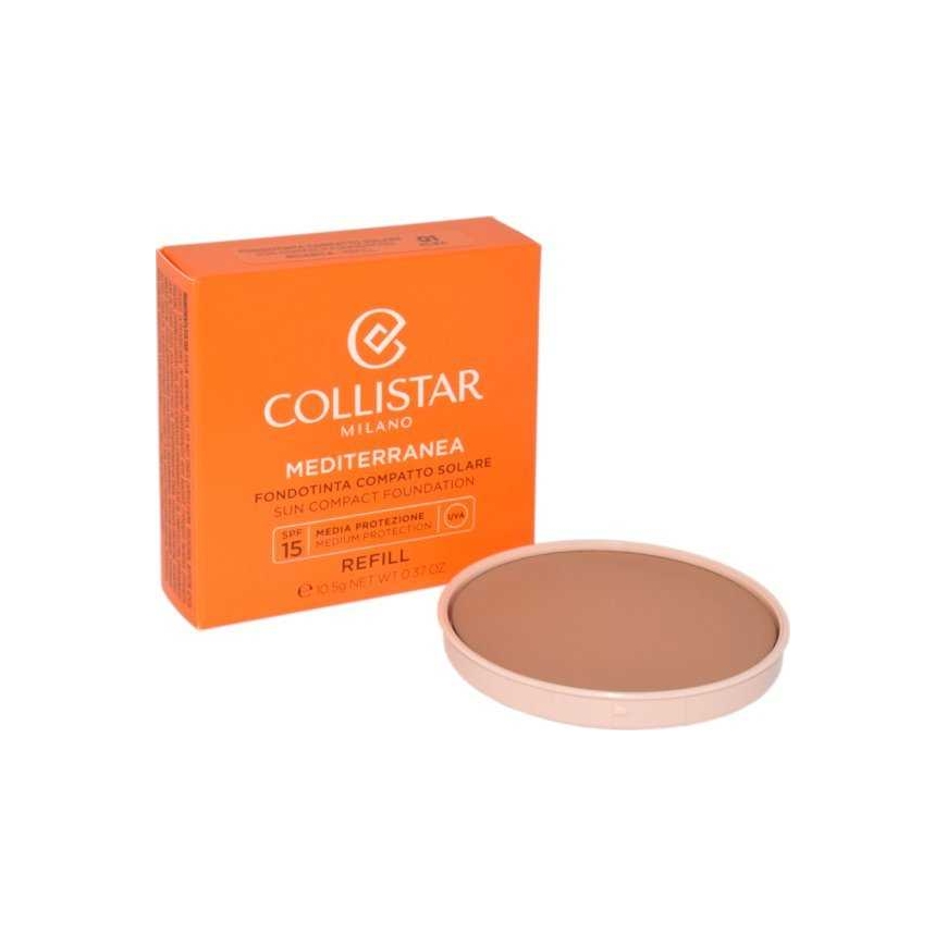 Collistar COLLISTAR MEDITERRANEA SUN KOMPAKTNE PÕHI SPF15 01