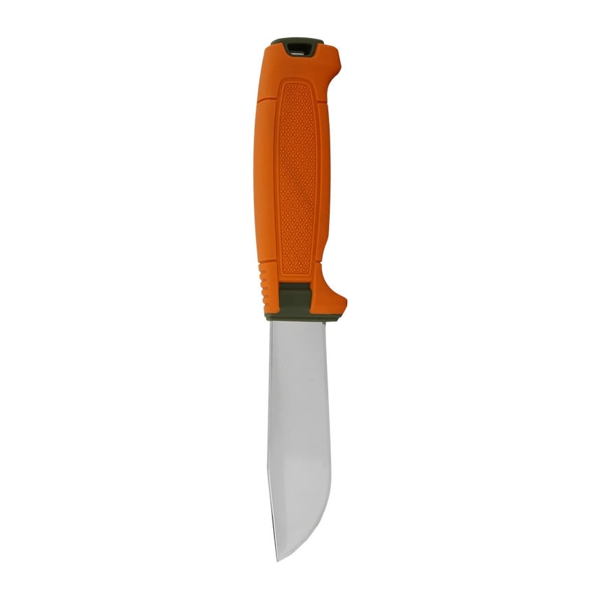 Morakniv Amberg Full Flat Hunting puukko, oranssi – 4