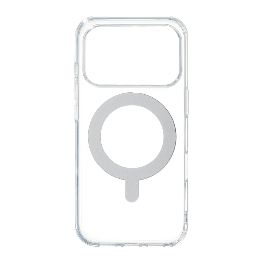 FoneKit Premium Kickstand MagSafe чехол с подставкой, iPhone 18 Pro Max / 17 Pro Max, прозрачный – 2