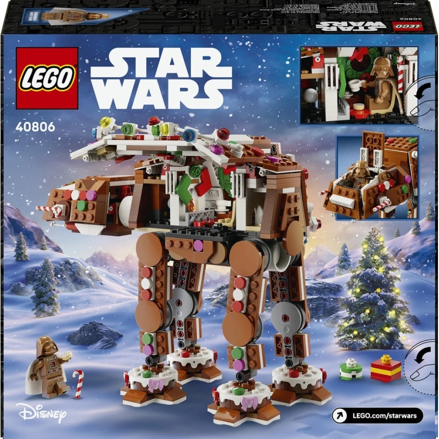 LEGO® Star Wars™ AT-AT™ Walker, Christmas Craft and Building Set 40806 – 3