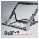 Axagon STND-LAG Laptop-Ständer, höhenverstellbar, faltbar, Aluminium Notebook & tablet stand Серый 4