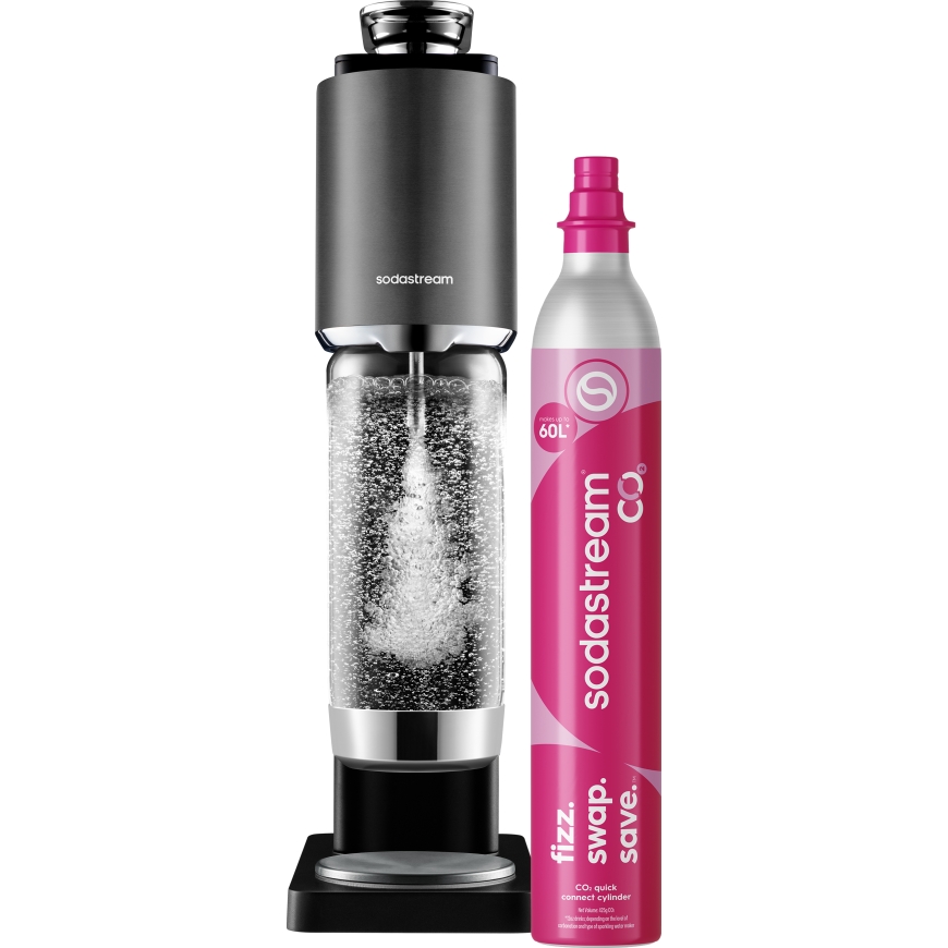 Sodastream Fresh Plus hiilihapotuslaite, musta