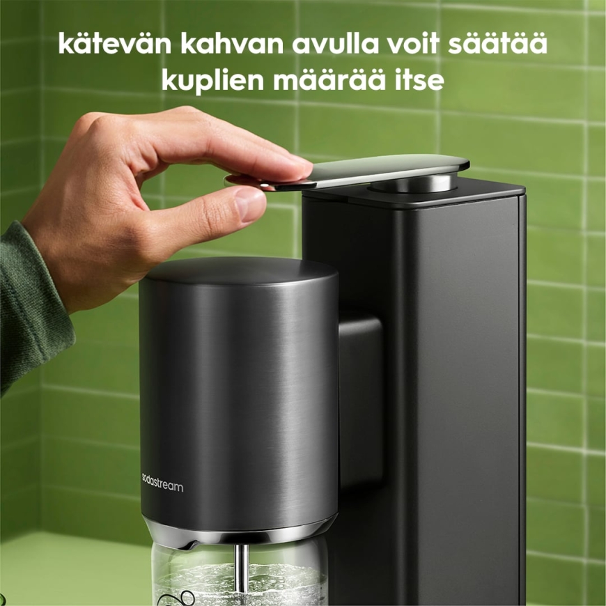 Sodastream Fresh Plus sparkling water maker, black – 4