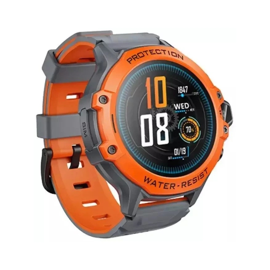 Smartwatch for kids Hoco 1.28" 4G GPS with call function Y107 orange – 4